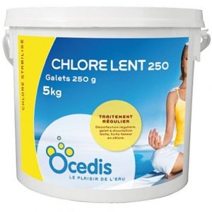 Chlore lent 250 gr Ocedis